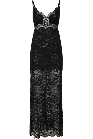 Paco rabanne Robe Longue En Dentelle