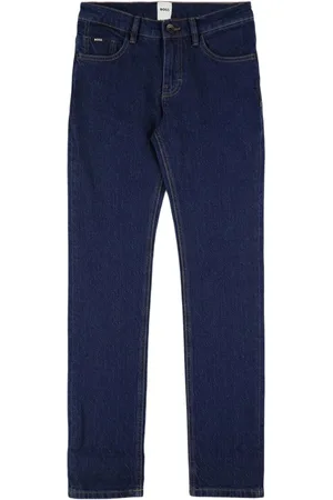 HUGO BOSS Jean Slim En Denim De Coton Mélangé