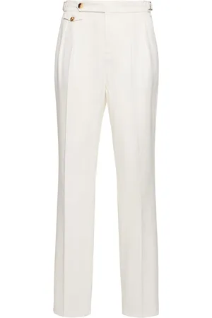 Brunello Cucinelli Pantalon En Coton À Plis