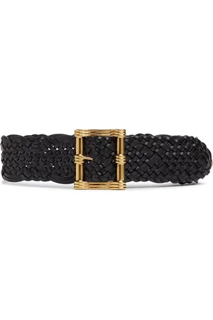 Etro Ceinture En Cuir Tressé 6 Cm