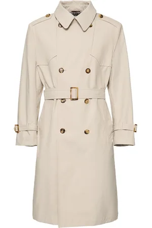 Brunello Cucinelli Trench-coat Long En Coton Mélangé