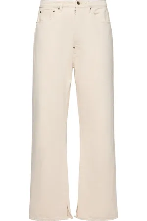 Maison Margiela Pantalon Ample En Denim De Coton