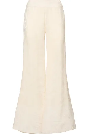 JOHANNA ORTIZ Pantalon Ample En Tissu Jacquard Laidback Energy