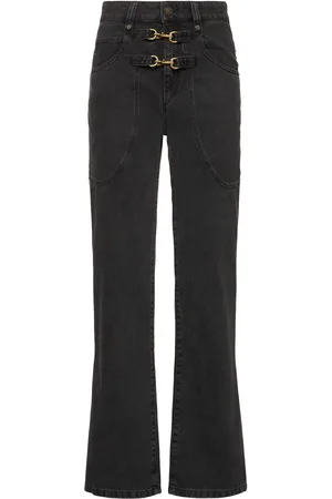 Isabel Marant Jean En Denim De Coton Avec Boucles Brinley