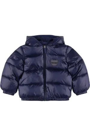 Moschino Veste En Nylon Rembourré