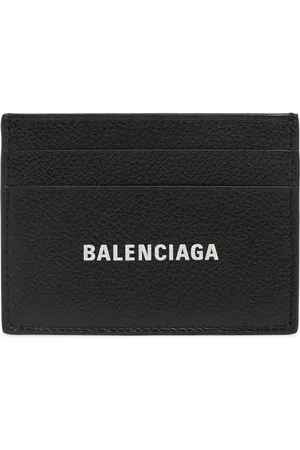 Balenciaga Porte-cartes En Cuir À Logo