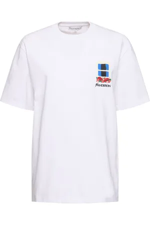 J.W.Anderson T-shirt En Jersey Brodé Window