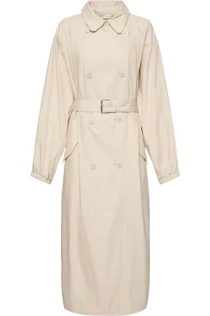 Marant Etoile Trench-coat En Gabardine De Coton Cacilda