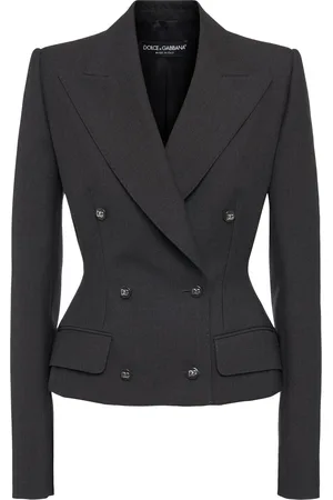 Dolce & Gabbana Blazer En Laine À Double Boutonnage