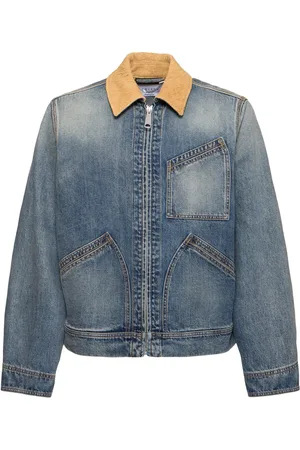 Alexander McQueen Veste En Denim En Coton