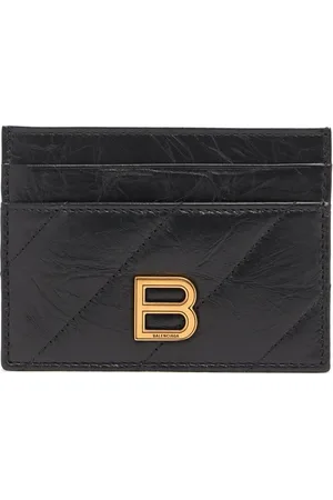 Balenciaga Porte-cartes En Cuir Matelassé Crush