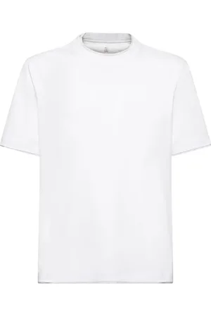 Brunello Cucinelli T-shirt En Jersey De Coton