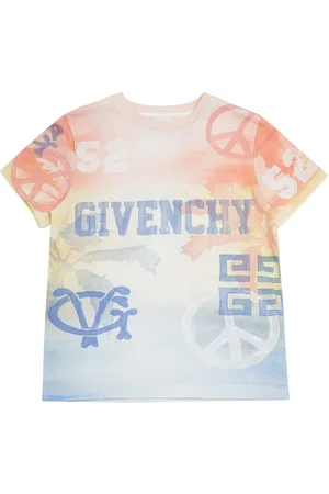 Givenchy T-shirt En Jersey De Coton Imprimé