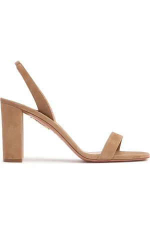 Aquazzura Sandales En Daim So Nude 85 Mm