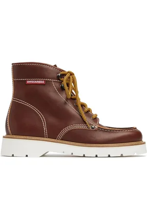 Dsquared2 Bottes Hautes En Cuir