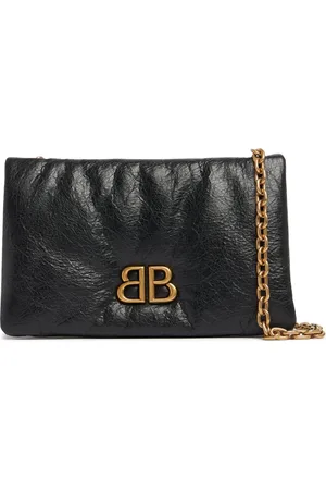 Balenciaga Sac Porté Épaule Nano En Cuir Monaco