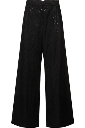 ROTATE Pantalon Ample En Sequins
