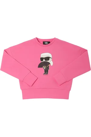 Karl Lagerfeld Sweat-shirt En Coton Mélangé Imprimé