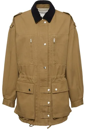 Marant Etoile Veste Oversize En Gabardine De Coton Joanna