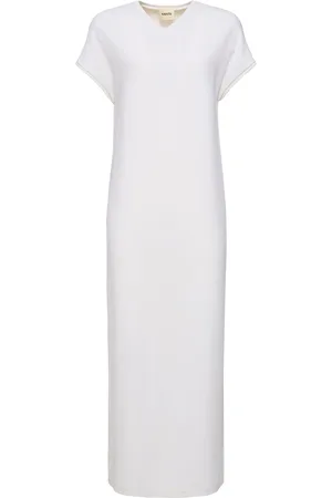 Khaite Robe Longue En Jersey Verda