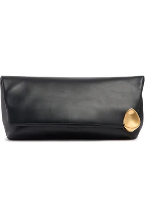 Jil Sander Pochette En Cuir Souple Jewel