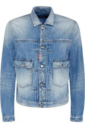 Dsquared2 Veste Boxy En Denim Heritage