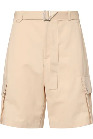 Jacquemus Short En Coton Et Lin Le Cargo Bermuda