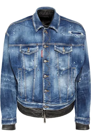 Dsquared2 Veste En Denim Rider Dan