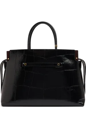 Tory Burch Grand Sac Satchel Embossé Croco Mercer