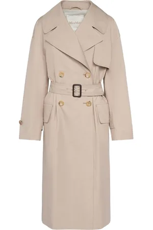 Max Mara Trench-coat En Sergé Mtrench
