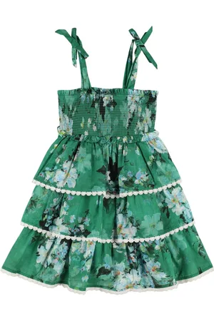 ZIMMERMANN Robe En Mousseline De Coton Imprimé