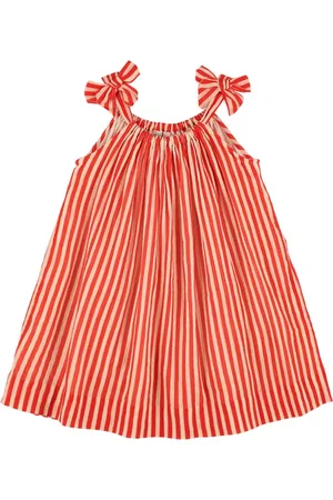 BONPOINT Robe En Mousseline De Coton Imprimé