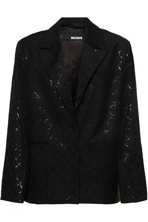 ROTATE Blazer Oversize En Sequins