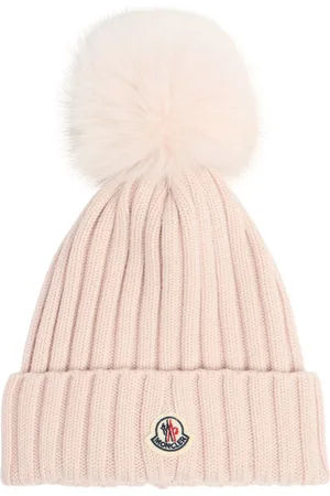 Moncler Bonnet En Laine Ultra-fine À Logo