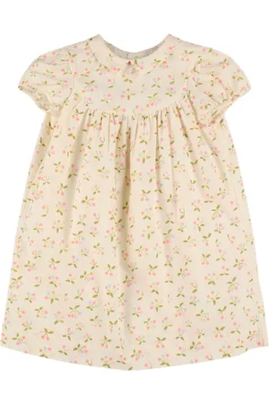 BONPOINT Robe Chemise En Coton Imprimé Cerises