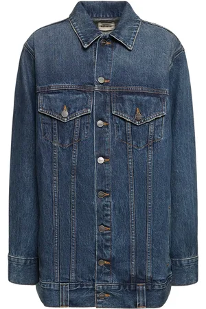 Khaite Veste En Denim De Coton Ross