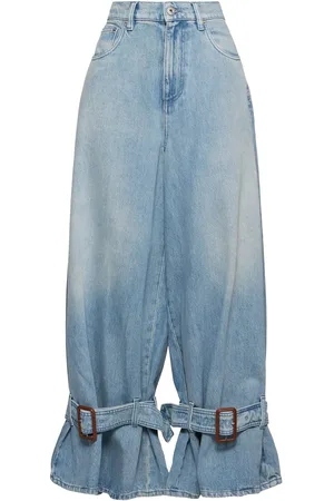 J.W.Anderson Jean Boyfriend Taille Mi-haute Avec Boucles