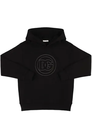 Dolce & Gabbana Sweat-shirt En Coton À Logo Brodé À Capuche