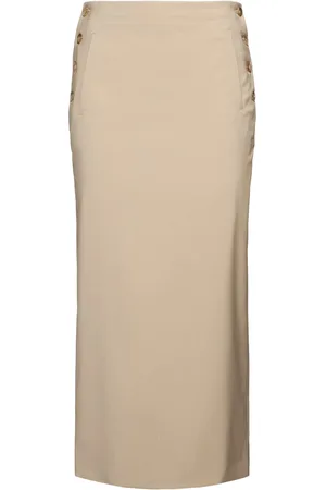 Moschino Jupe Midi En Laine