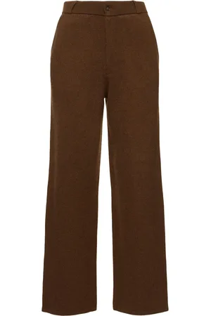 Guest In Residence Pantalon En Maille De Cachemire