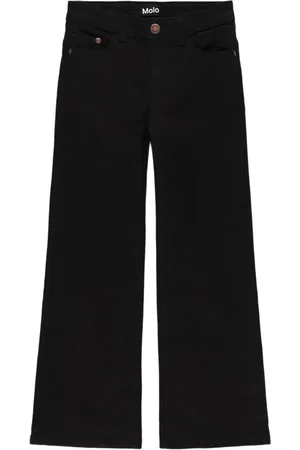 Molo Pantalon En Denim De Coton Mélangé