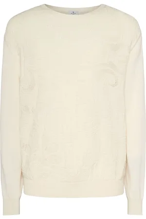 Etro Pull-over En Coton À Col Ras-du-cou