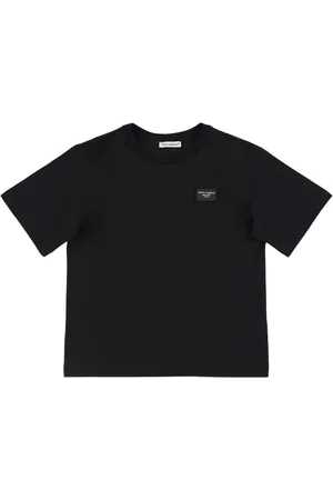 Dolce & Gabbana T-shirt En Jersey De Coton À Logo