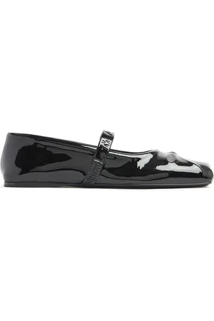 Marni Ballerines En Cuir Verni 10 Mm