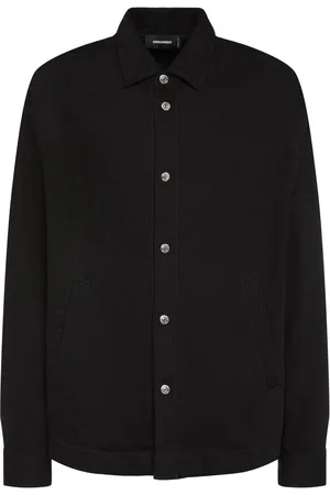 Dsquared2 Chemise Oversize En Denim Icon Black