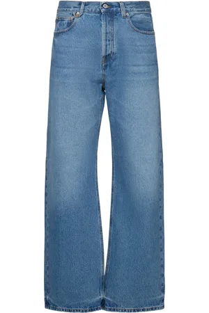 Jacquemus Jean En Denim De Coton Le De Nîmes Droit