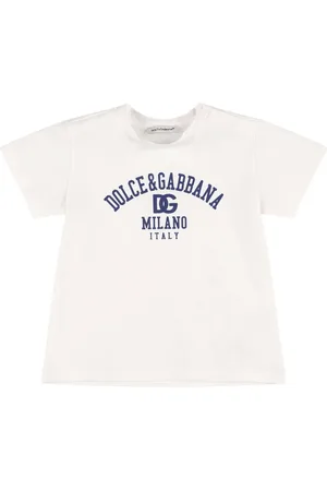 Dolce & Gabbana T-shirt En Jersey De Coton Imprimé
