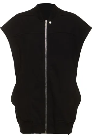 Rick Owens Gilet Zippé En Jersey