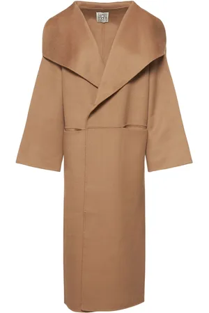 Totême Manteau Long En Laine Et Cachemire Signature