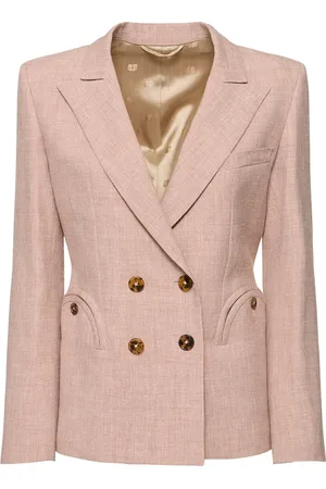 Blazé Milano Blazer En Lin Et Laine Charmer